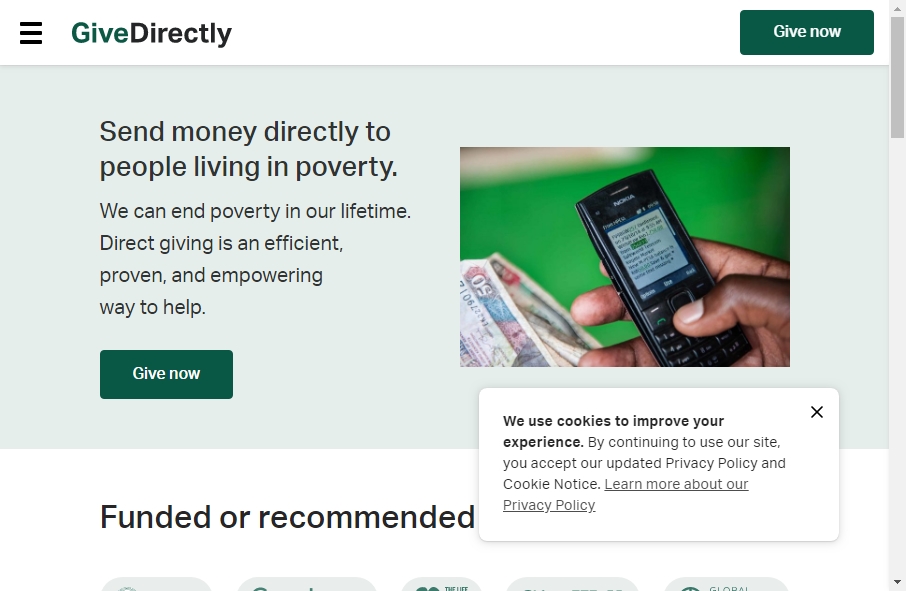 9 Examples of Non Profit Websites With Fantastic Designs 5