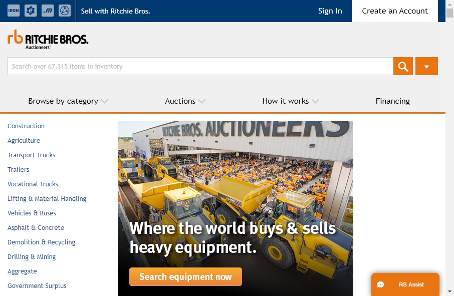 14 Great Auction Websites Examples 4