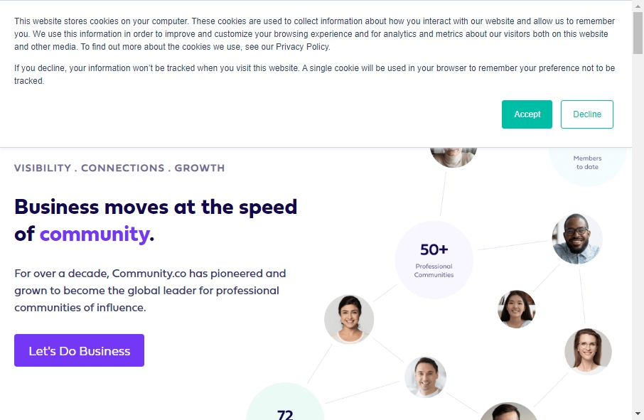 12 Great Community Website Examples 5