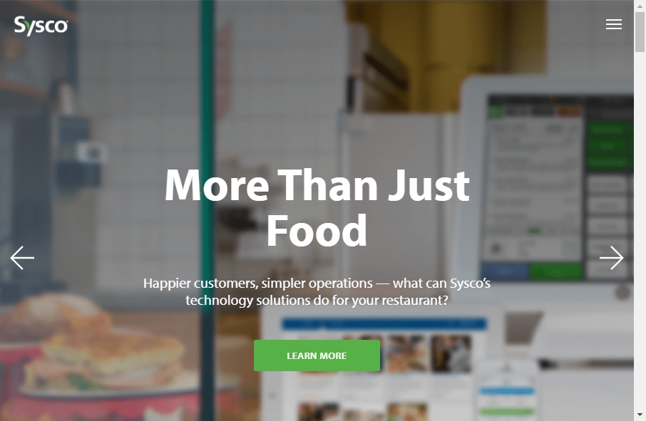 Food Website Design 4
