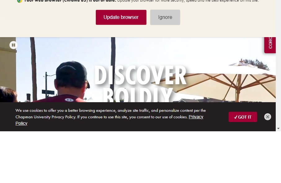 23 Examples of University Websites With Fantastic Designs 6