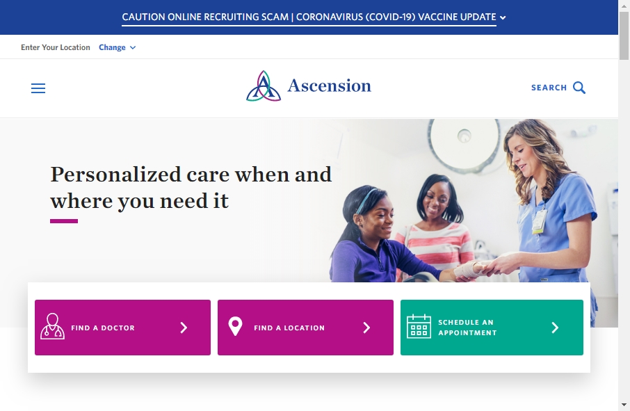 11 Examples of Hospital Websites With Fantastic Designs 5