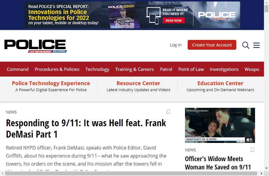 13 Examples of Inspirational Police Websites 5
