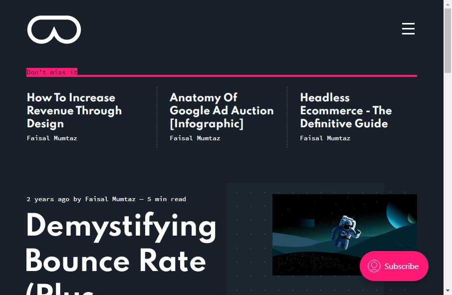 19 Great Lifestyle Website Examples 7