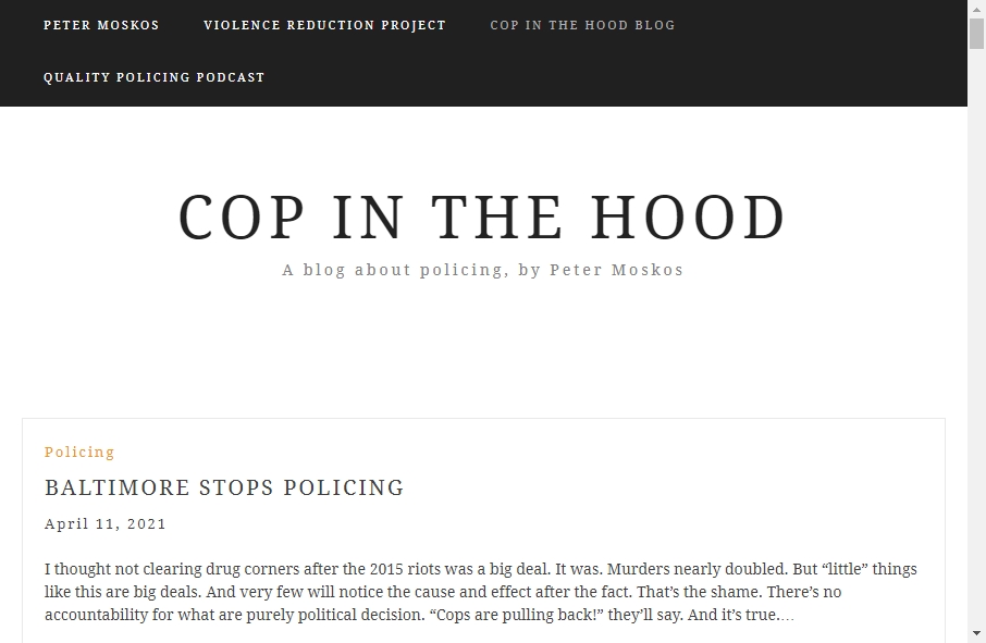 13 Examples of Inspirational Police Websites 6