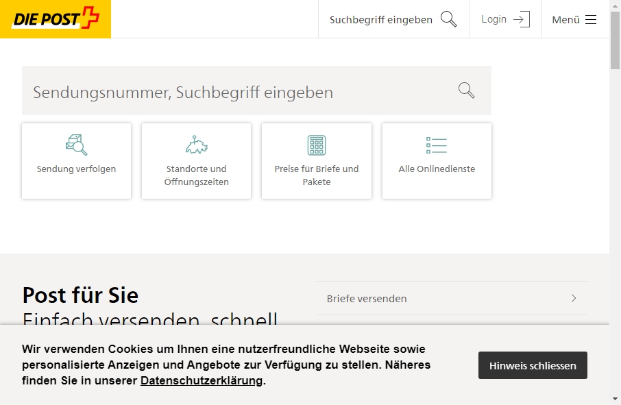 13 Great Postal Website Examples 7