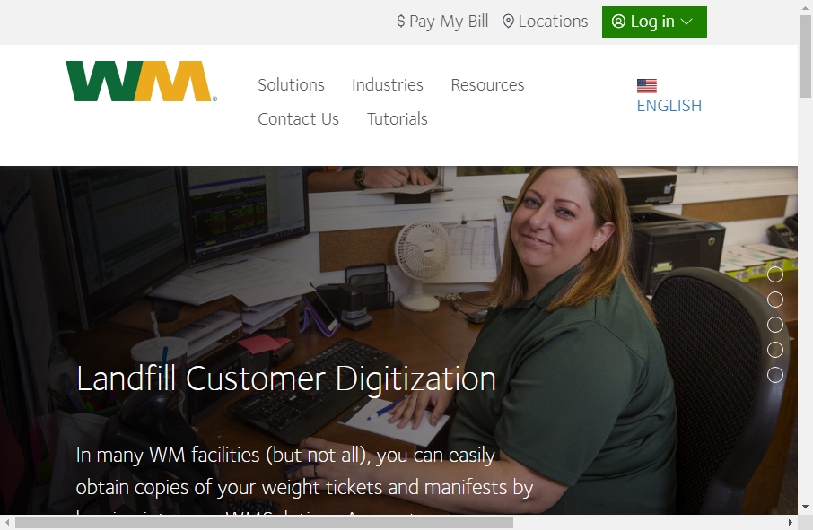16 Examples of Inspirational Waste Management Websites 7