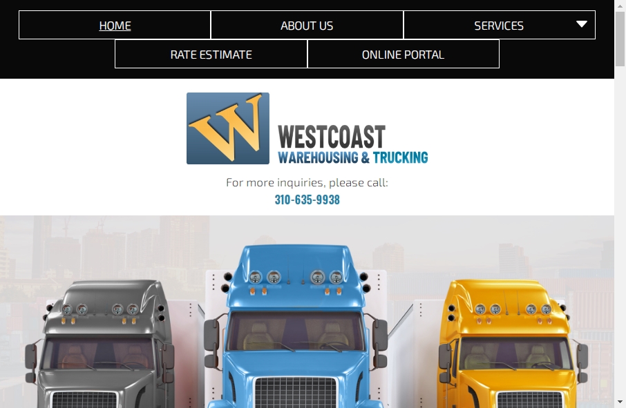 Warehousing Websites Examples 7