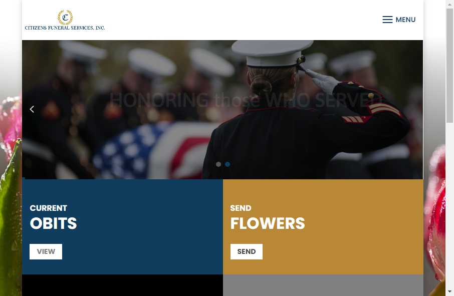 Funeral Services Website Designs 5