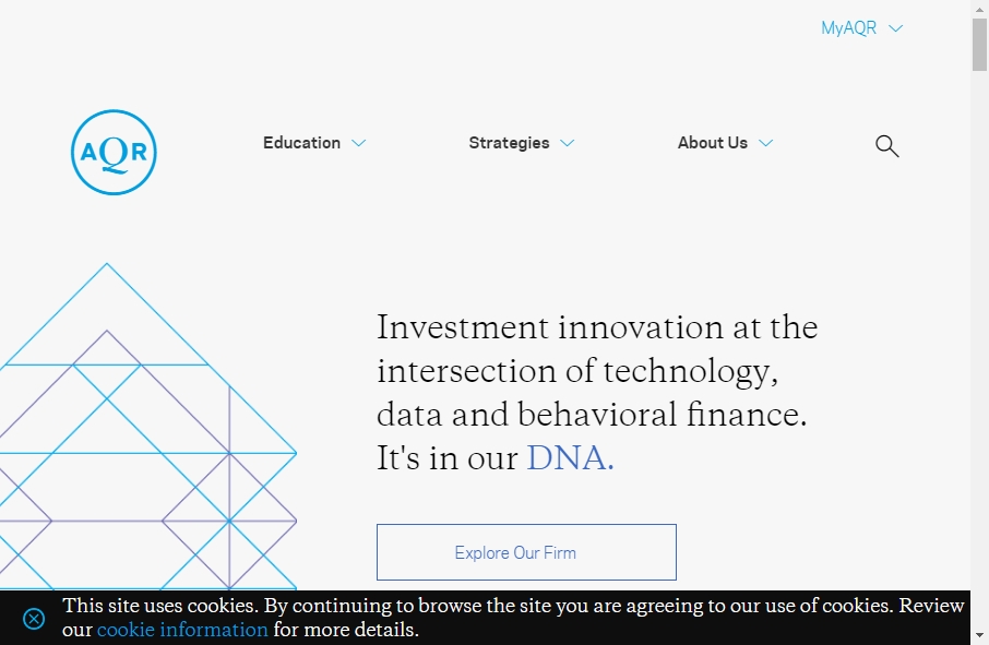 Hedge Fund Website Design 8