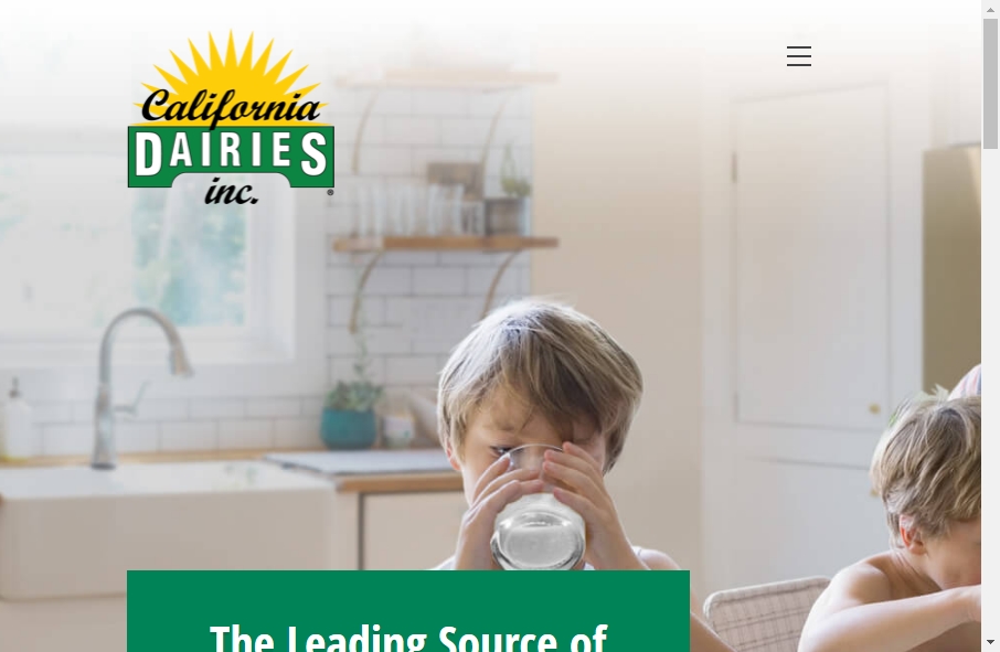 Dairy Website Design 8