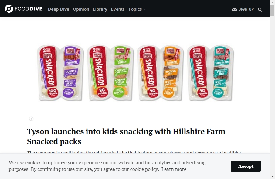 16 Examples of Food Product Websites With Fantastic Designs 7