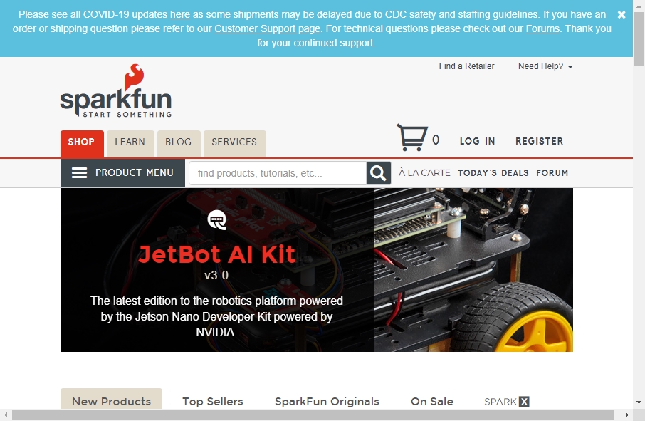 17 Great Electronics Website Examples 7