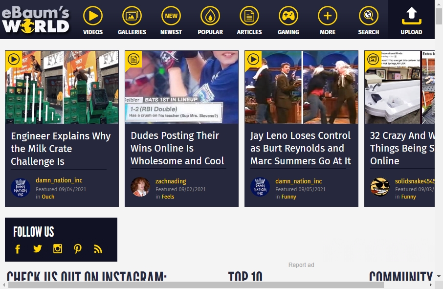 14 Examples of Inspirational Humor Websites 8