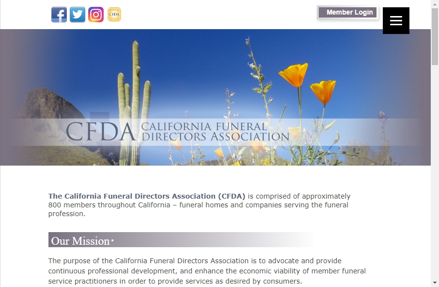 Funeral Services Website Designs 6