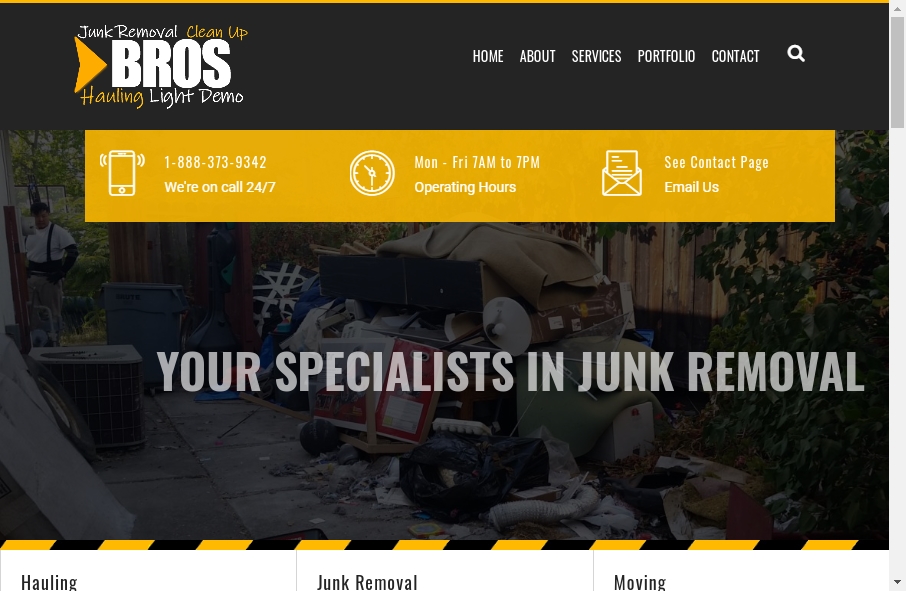 16 Examples of Inspirational Waste Management Websites 9