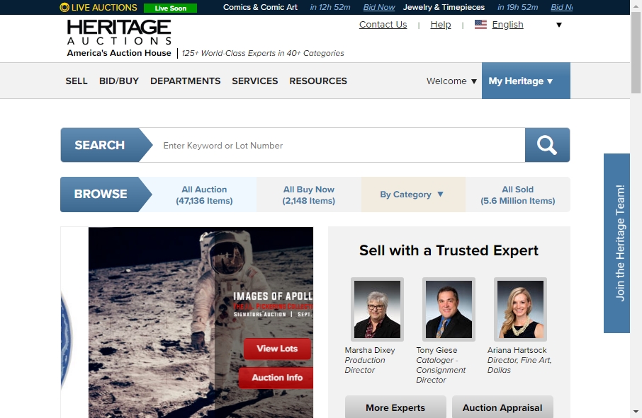 14 Great Auction Websites Examples 8