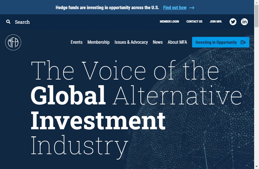 Hedge Fund Website Design 10