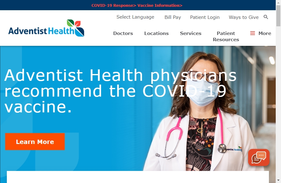 11 Examples of Hospital Websites With Fantastic Designs 6