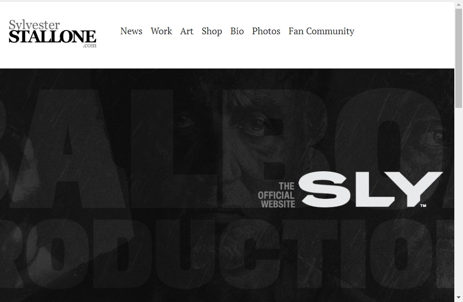 15 Great Celebrity Website Examples 10