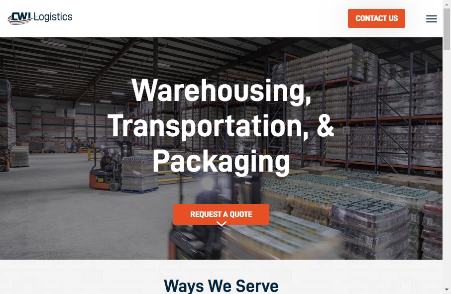 Warehousing Websites Examples 10