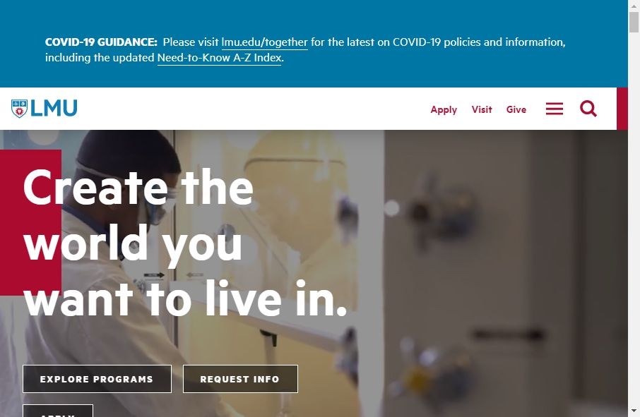 23 Examples of University Websites With Fantastic Designs 11