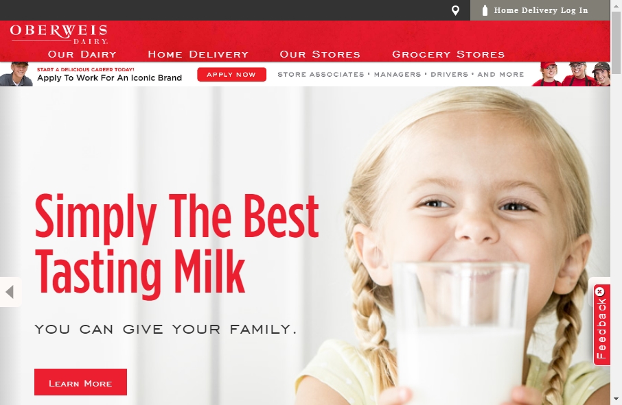 Dairy Website Design 11