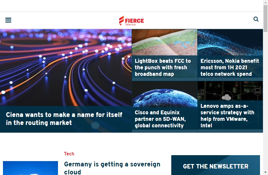 Telecom Website Design 10