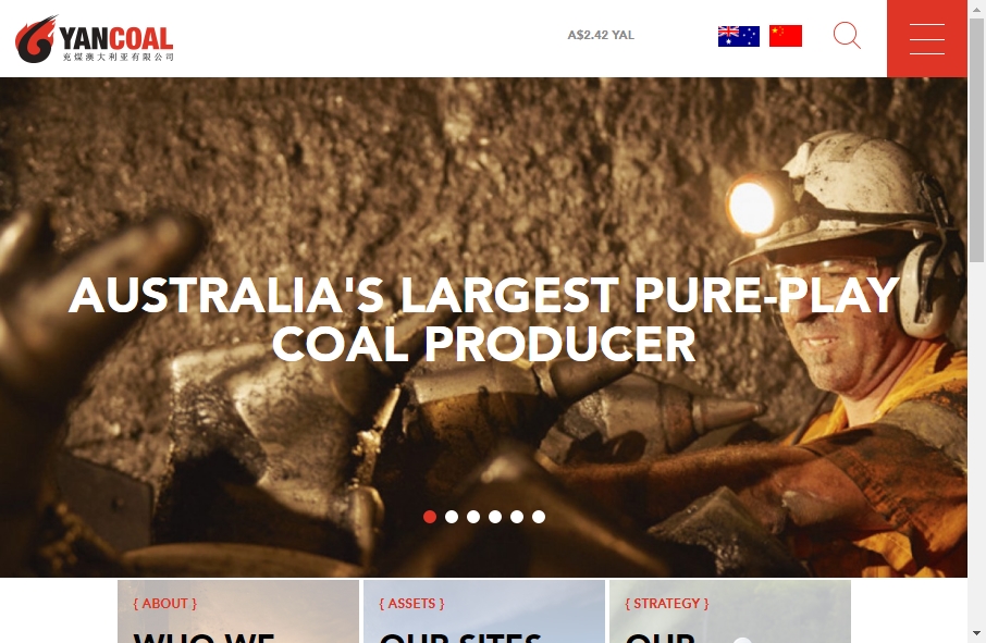 Examples of Coal Mining Websites With Fantastic Designs 8
