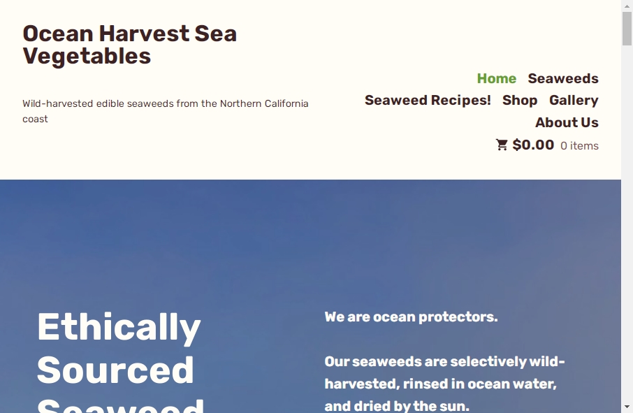 Examples of Vegetable Websites With Fantastic Designs 9