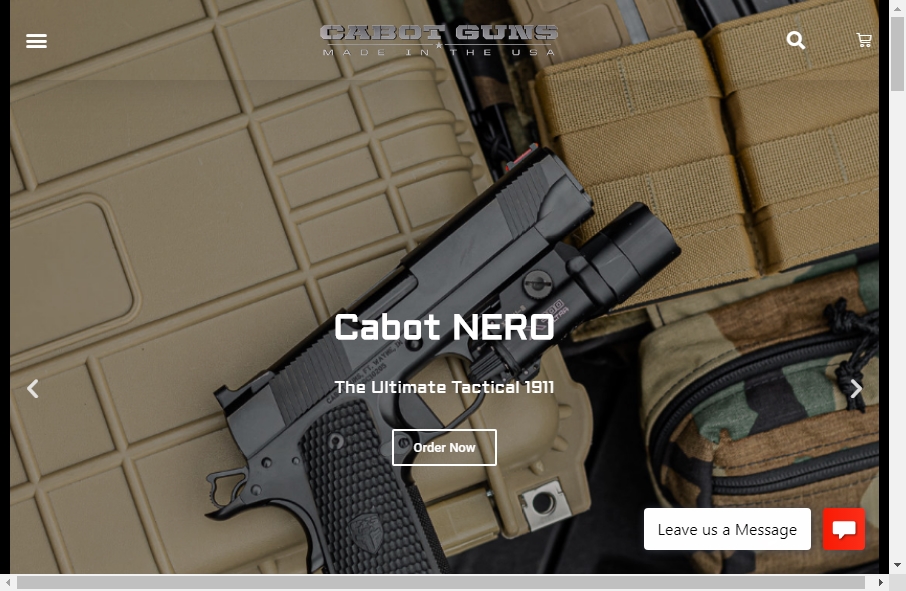 15 beautifully designed Gun website examples in 2023 11