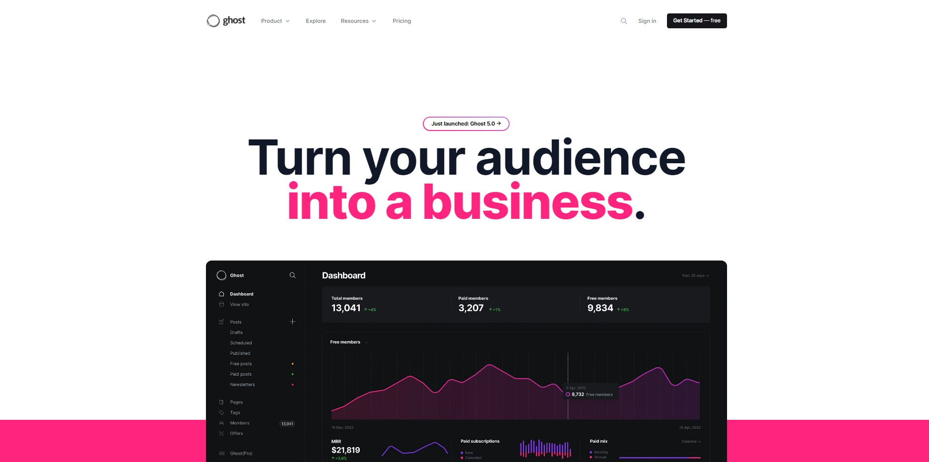 web showcase