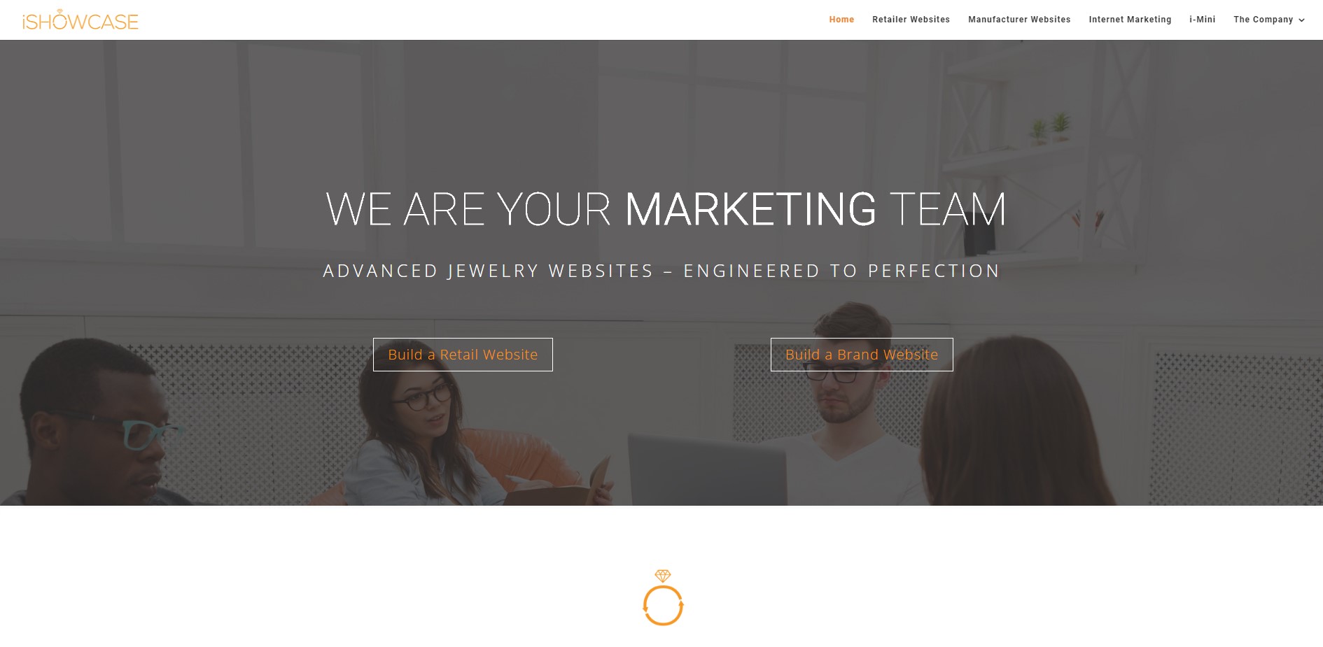 showcase website design