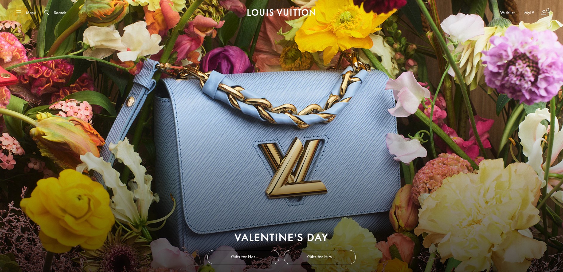 luxury website example