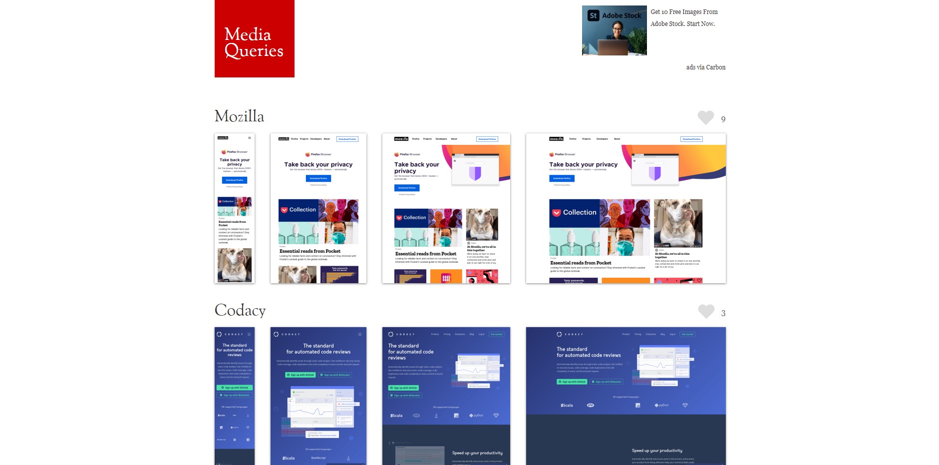 showcase web