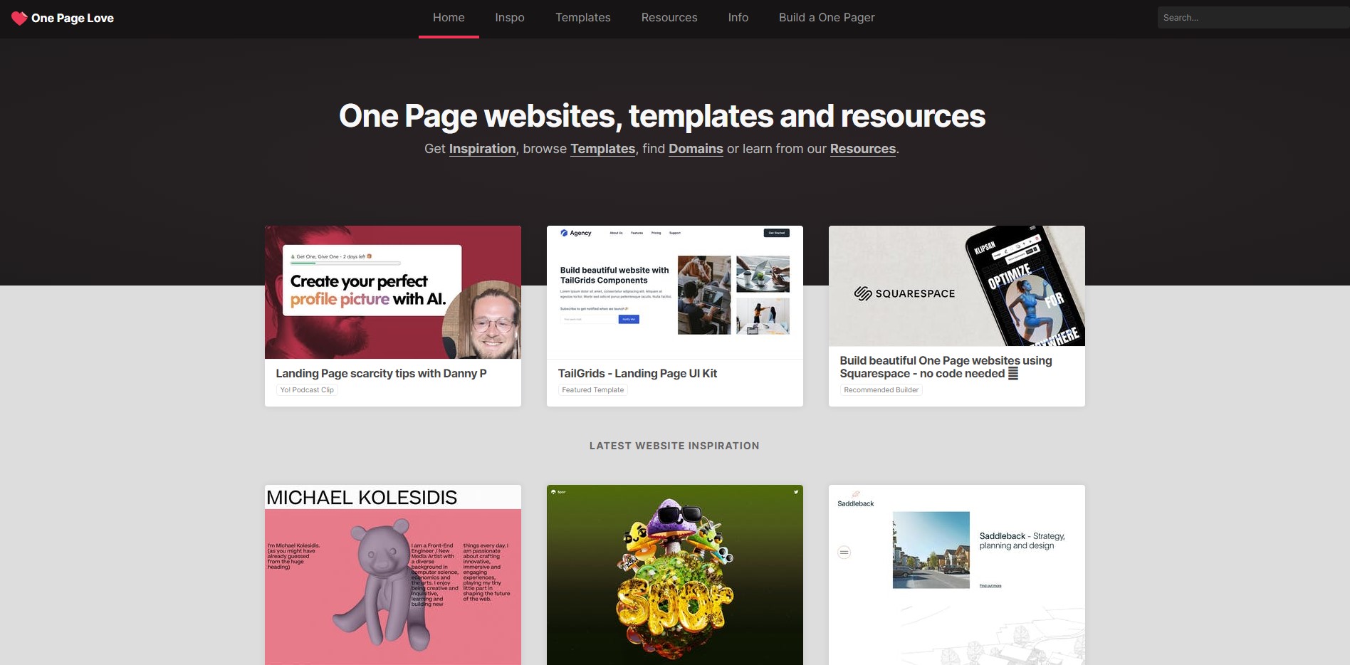 web design showcase