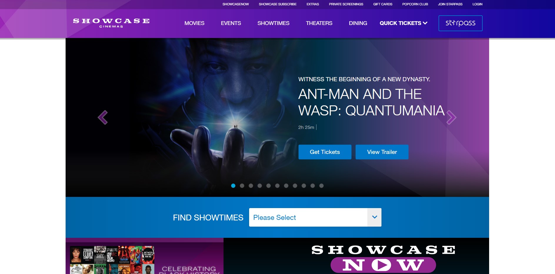 showcase website