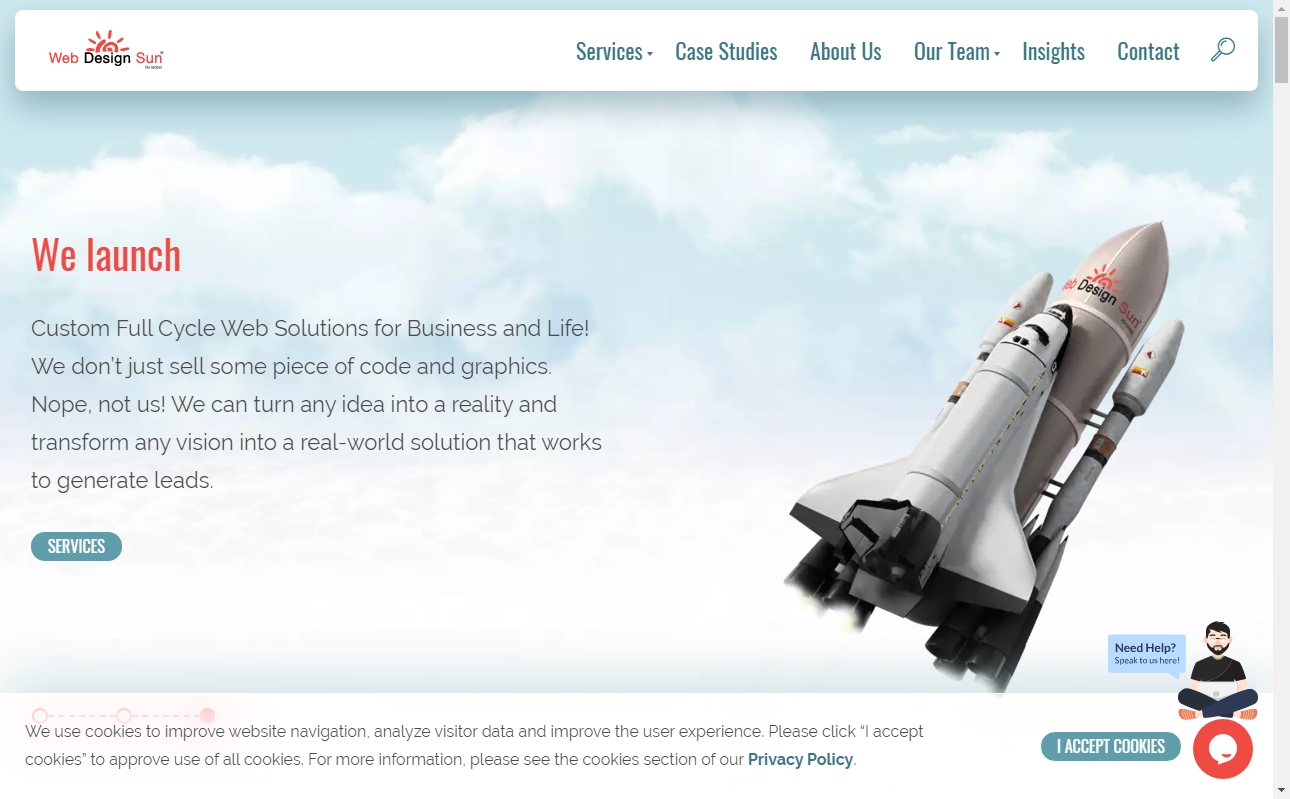web development companies in Spain - web design sun