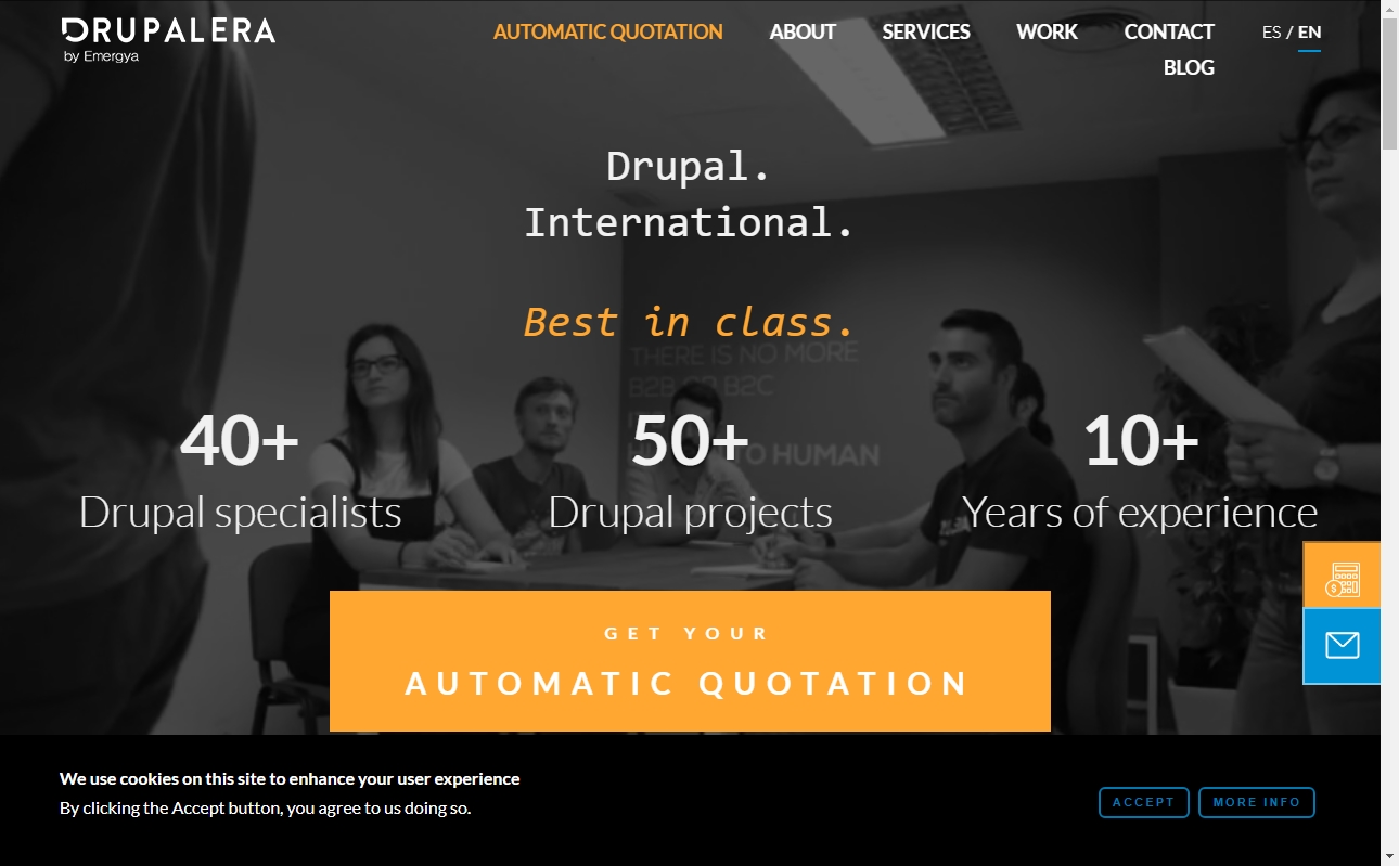 web development companies in Spain - la drupalera