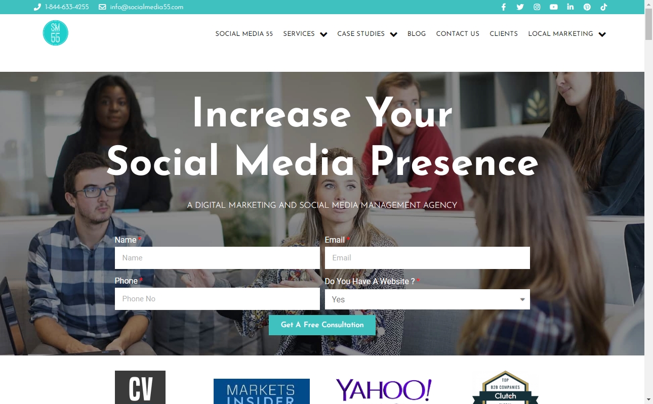 Social Media 55 is one of the top web development companies in Chicago