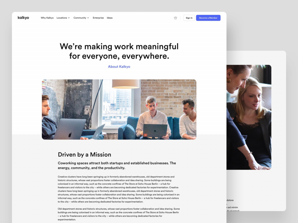 Top 30 Examples of Website Layouts 28