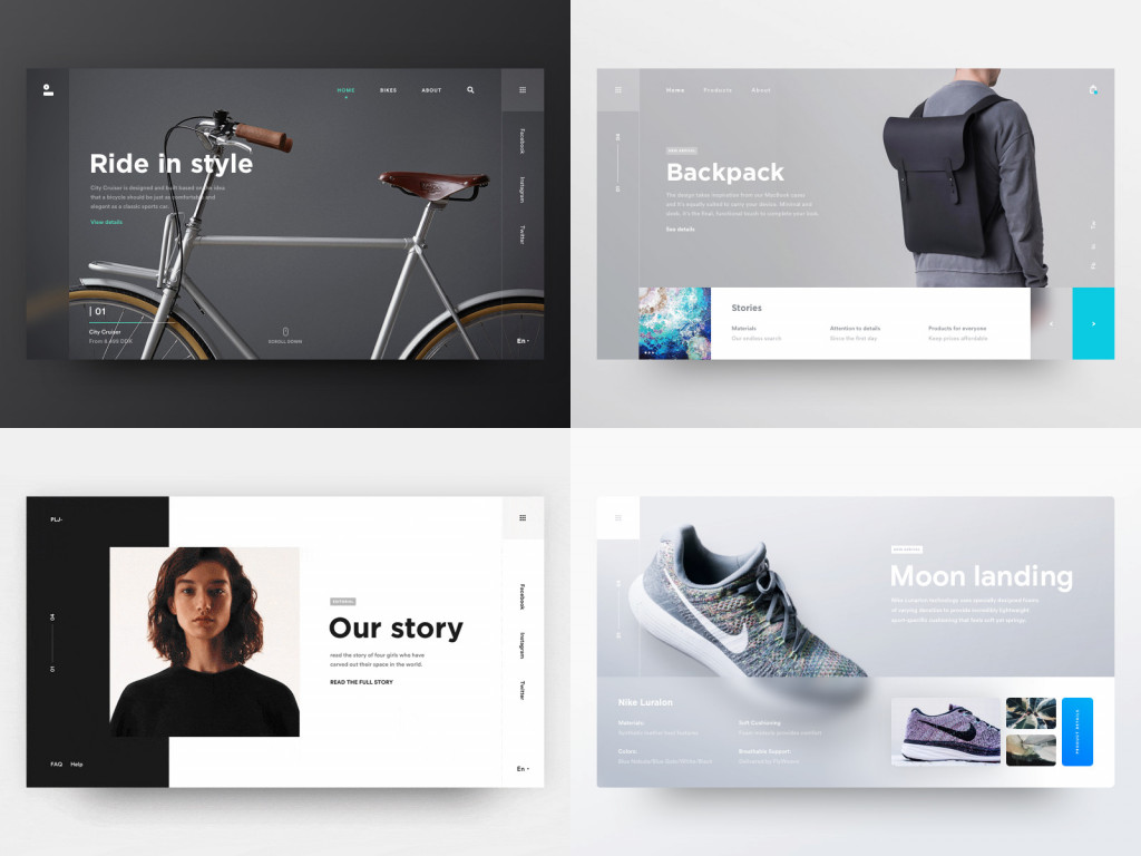Top 30 Examples of Website Layouts 6