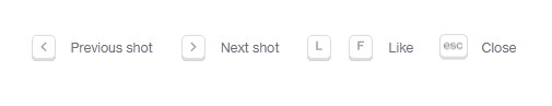 dribbble pagination