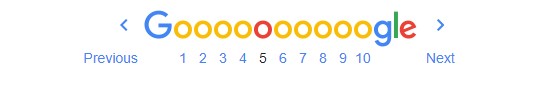 next & previous pagination example