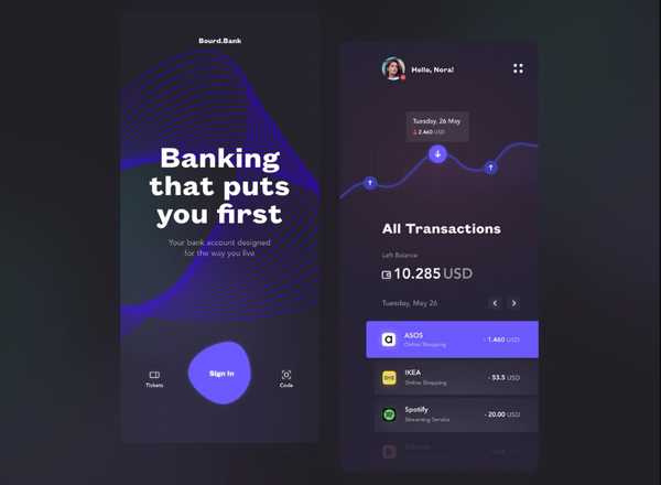banking app