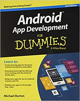 Android App Development for Dummies book for Android development