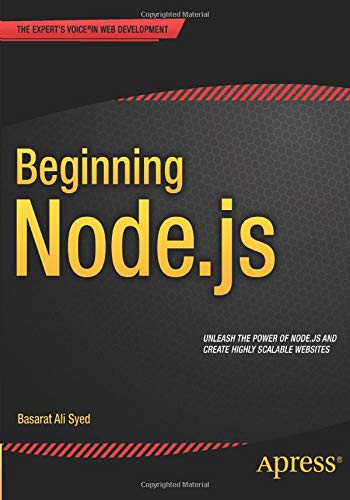 &ldquo;Beginning Node.JS&rdquo; by Basarat Ali Syed cover