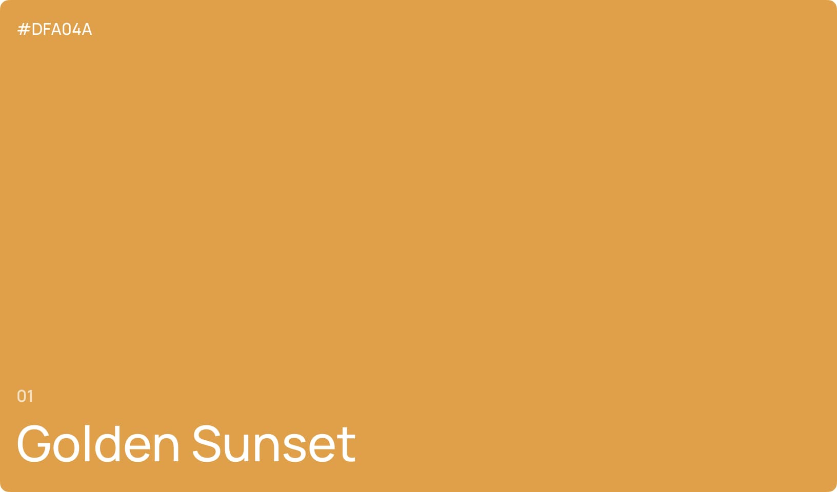golden sunset